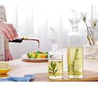 Kitchen Olive Oil Dispenser Bottle Glass No Drip Bottle Spout Sauce Dispensers