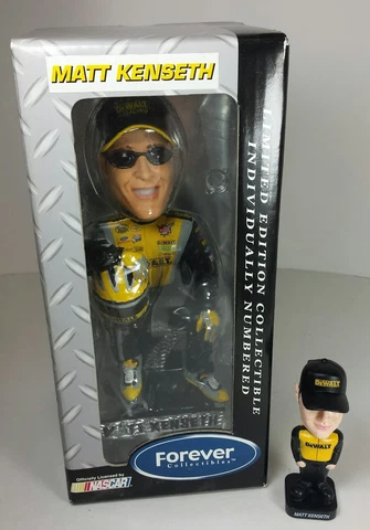 Matt Kenseth NASCAR Bobbleheads - Forever Collectibles Diamondplate & Kraft Mini Cover