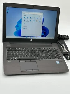 HP ZBook G4 Workstation Core i7-7700HQ, 32GB RAM 512 SSD NVIDIA M1200 - Picture 1 of 12