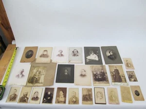 Antikes Konvolut Kabinettkarten und andere Fotos - Bild 1 von 9