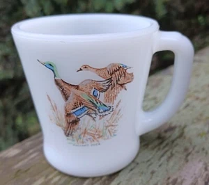 Taza de té café vaso leche pájaros juego pato mallardo rey fuego de colección envío gratis - Imagen 1 de 4