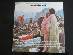 Woodstock Music From The Original Soundtrack Cotillion SD 3-500 VG - Picture 1 of 12