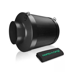 Mars Hydro 6" Air Carbon Charcoal Filter for Odor Control Exhaust Inline Fan - Bild 1 von 8