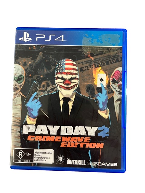 Mídia Física Jogo Pay Day 2 Crimewave Ps4 Original - GAMES & ELETRONICOS