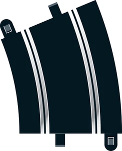 Scalextric C8204 Radius 3 Curve 22.5 Degree 1:32 Scale Track and Accessories ... - Picture 1 of 14