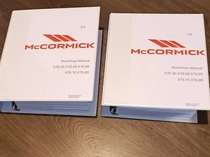 McCormick X70.40 X70.50 X70.60 X70.70 X70.80 workshop service repair manual book - Picture 1 of 11