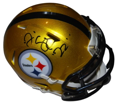 Мини-футбольный шлем с автографом DUCE STALEY (PITTSBURGH STEELERS) BECKETT BH087484 - Изображение 1 из 2