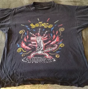 Camiseta Oingo Boingo Band Negra Algodón S-5XL MANGA CORTA SG541 - Imagen 1 de 3