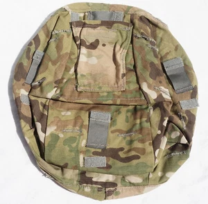 *RARE* SEKRI OCP CAMO HELMET COVER ACH MICH CGF OIF OEF IRAQ USMC US GI - Picture 1 of 7