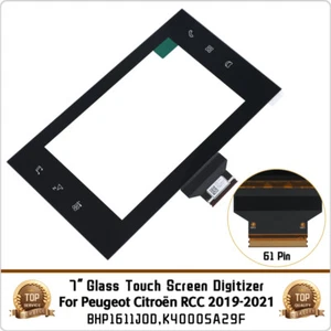 7'' LCD Touch Screen For 2013-2017 MRN Peugeot 308 308S 408 Citroen C3 C4 Radio - Picture 1 of 10