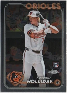 Jackson Holliday 2024 TOPPS CHROME BASEBALL Base RC #88 Orioles - Picture 1 of 2