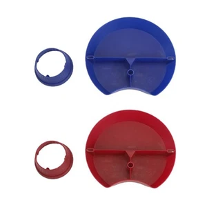 3 Compartments Reusable Tray Bowl With Straw Hole Put On Beverage Cup - Picture 1 of 10