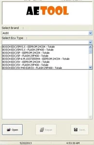 AETOOL v1.3 for ECU decoding Immo Eeprom Off AETOOL IMMO REMOVER V1.3 ECU Dump - Picture 1 of 1