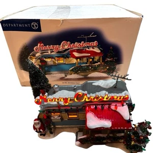Department 56 "Lot 56 Christmas Court" #55335 RV Camper Trailer Dept ~ LESEN - Bild 1 von 16