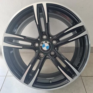 1 cerchio lega bmw serie 5 6 7 x1 r18 nero lucido diamantato ls002525 - Foto 1 di 3