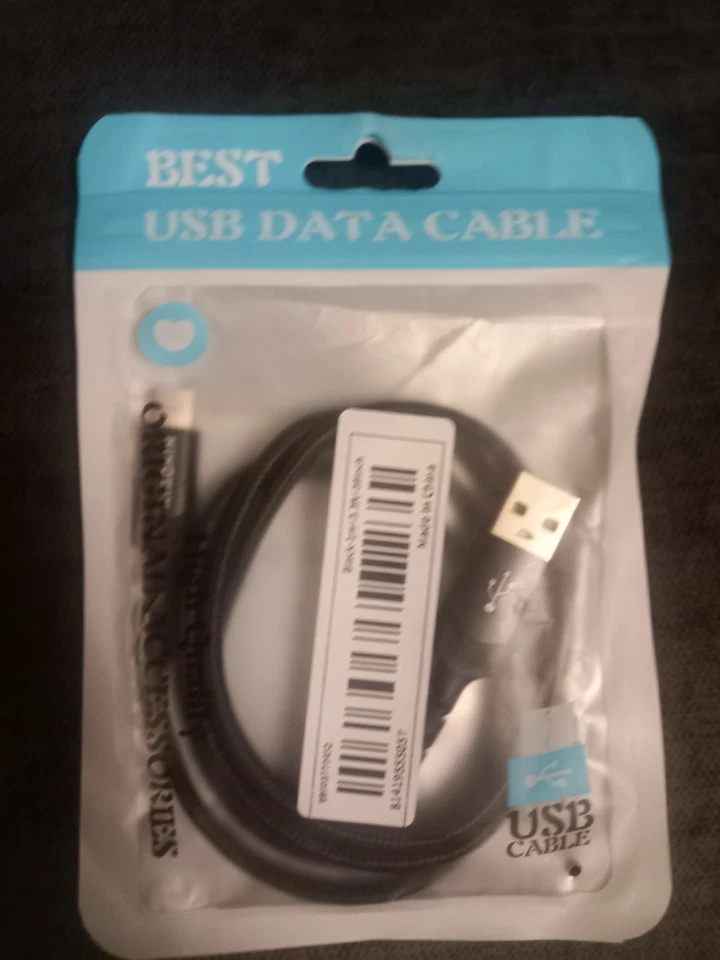 Heavyduty Long Fast Charge USB C Type C Data Charging Charger Cable Lead 1m  - Image 1 of 1