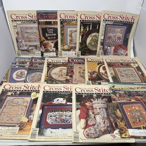 Better Homes and Garden Cross Stitch & NeedleWork Magazines Vtg 90s Lot Of 15 - Picture 1 of 18