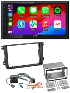 JVC Bluetooth 2DIN MP3 DAB USB Autoradio für Seat Alhambra Leon Toledo - Bild 1 von 10