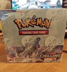 Pokemon Chilling Reign Factory Sealed Booster Box - Picture 1 of 6