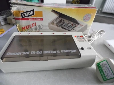 boxed Exie 1400 Series Multi Charger Rechargeable Battery Charger Pat getestet - Bild 1 von 4