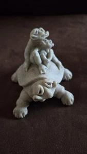Quarry Critters Turtle / Frog Figure - FIRC & FRAC'S FREE RIDE - 2002 #45119 - Picture 1 of 6