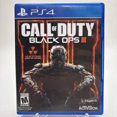 Call Of Duty: Black Ops 3 (Sony PlayStation 4, PS4) CIB Complete Free Shipping - Image 1 of 4