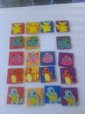 POKEMON Yahtzee Jr. 19 Replacement Token Pieces Good Pre-owned Condition  - Image 1 of 4