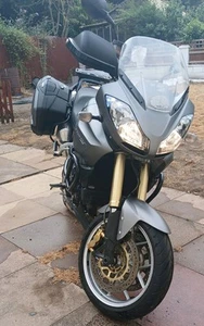 Triumph Tiger 1050 Grey Black Genuine Luggage Inc - Picture 1 of 5