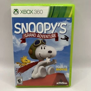 Peanuts Movie: Snoopy's Grand Adventure (Microsoft Xbox 360, 2015) No Manual - Picture 1 of 4