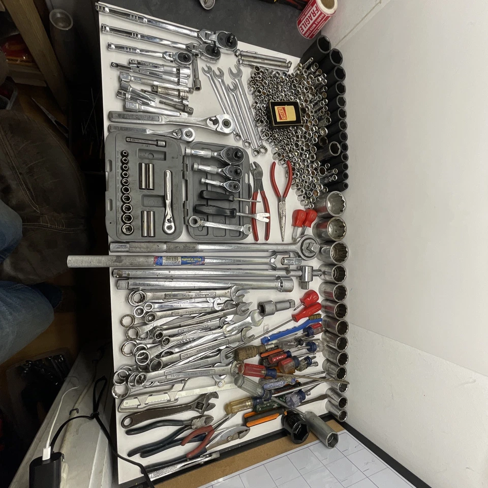 Lote masivo de herramientas mecánicas a presión artesano Mac herramientas trinquete llaves 380 piezas Foto 1 de 4