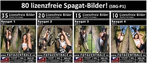 80 Lizenzfreie Profi-Bilder - Spagat (Sport / Gymnastik) Royalty Free Photoshop - Bild 1 von 5