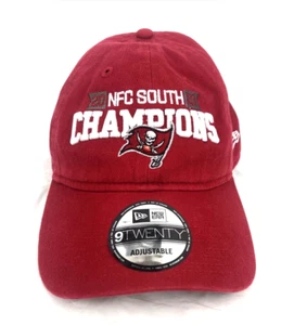 NFL Tampa Bay Buccaneers Hat 9Twenty NFC South Division Champions New Era 2021 - Picture 1 of 6