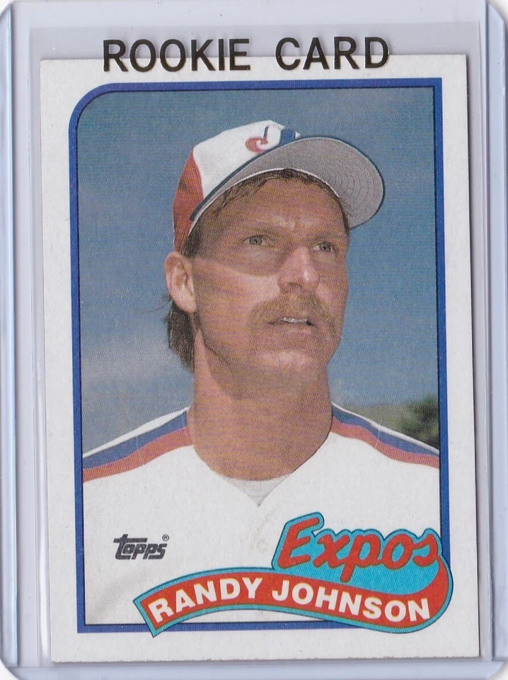 1989 Topps Randy Johnson Rookie Card RC #647 Mint - Image 1 of 1