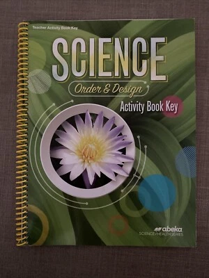 Abeka Science Order and Design Grade 7 Activity Book Teacher Key - Image 1 of 4