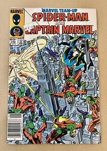 1984 Spider-Man & Captain Marvel Comic Book #142 🔥 Marvel Team-Up (7)