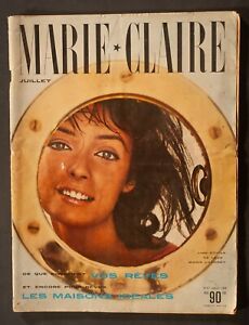 'MARIE-CLAIRE' FRENCH VINTAGE MAGAZINE SUMMER FASHION ISSUE JULY 1959
