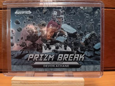 2023 Prizm Draft Picks Prizm Break Devon Achane Rc #117 Texas A&m/ 🐬 Dolphins - Image 1 of 2