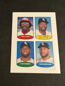 2023 Topps Heritage Robert/Moncada/Jimenez/Allen '74 Stamp-White Sox - FREE SHIP - Picture 1 of 2