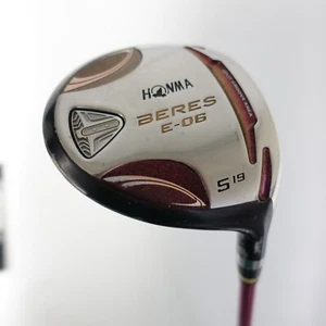 Ladies HONMA GOLF BERES E-06 5W Fairway Wood Flex-L 2S ARMRQ X38 No Head Cover - Picture 1 of 14