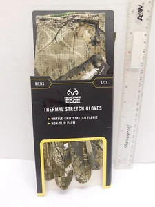 NEW REALTREE EDGE THERMAL STRETCH GLOVES, SIZE L/XL - Picture 1 of 3