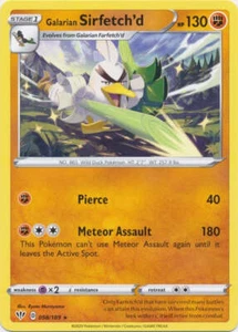 Galarian Sirfetch'd - 098/189 Pokemon » SWSH Darkness Ablaze Rare - Picture 1 of 1