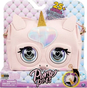 Cartera Unicornio Mascotas Glamicornio Rosa Interactiva con Más de 25 Sonidos y Reacciones - Imagen 1 de 4