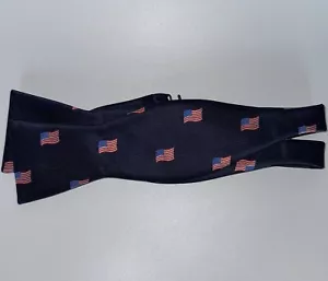 Jacob Alexander USA Bow Tie American Flag Navy Adjustable Patriotic - Picture 1 of 5