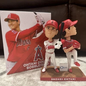 HOT 2018 Ohtani Rookie Double Bobblehead SGA 7.2.18 - FIRST EVER MLB BOBBLEHEAD - Bild 1 von 8
