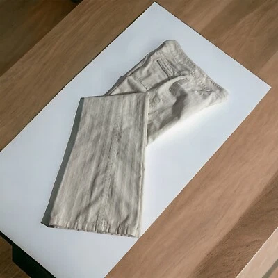 Pantalón Kenneth Cole para mujer talla 6 blanco pierna ancha Foto 1 de 4