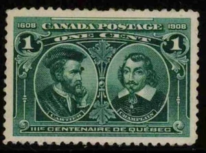 CANADÁ SCOTT #97 EDICIÓN DE 1908 - OGXLH -VF CV $30,00 (ESP#4771A) - Imagen 1 de 1