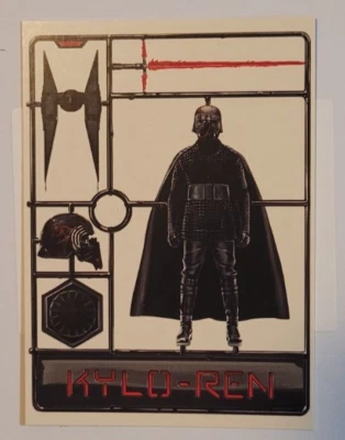 Topps Star Wars Rise of Skywalker Kylo Ren Continuity Art Card 6 of 15 - Image 1 of 2