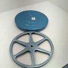 8Mm Film Metal Reel In Korvette Camera Dept Case Easy Grip Vintage
