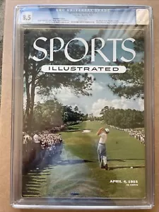 Ben Hogan Masters 1er DEPORTE ILUSTRADO FC 4/4/1955 Periódico Blanco CGC 8.5 - Imagen 1 de 2