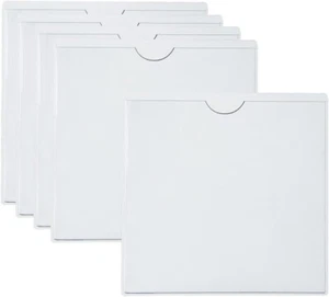 2 x Self Adhesive Parking Permit Windscreen Ticket Holder. HEAVY DUTY -105x105mm - Picture 1 of 6